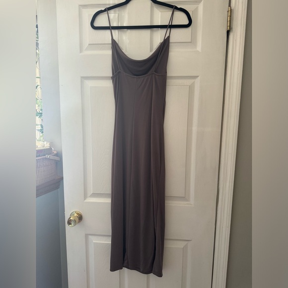 Zara midi brown dress - Picture 3 of 5